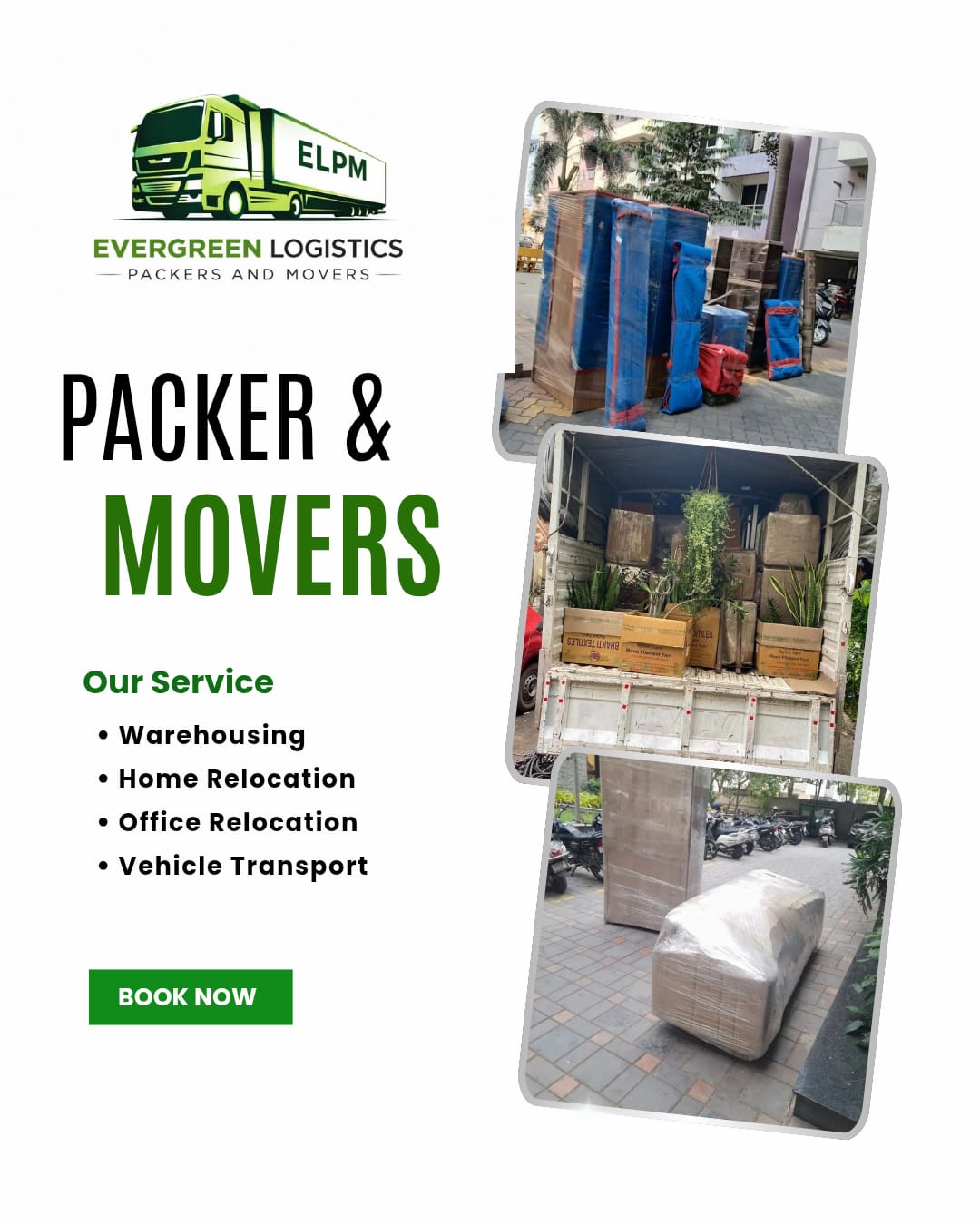 Evergreen Logistics Packers And Movers